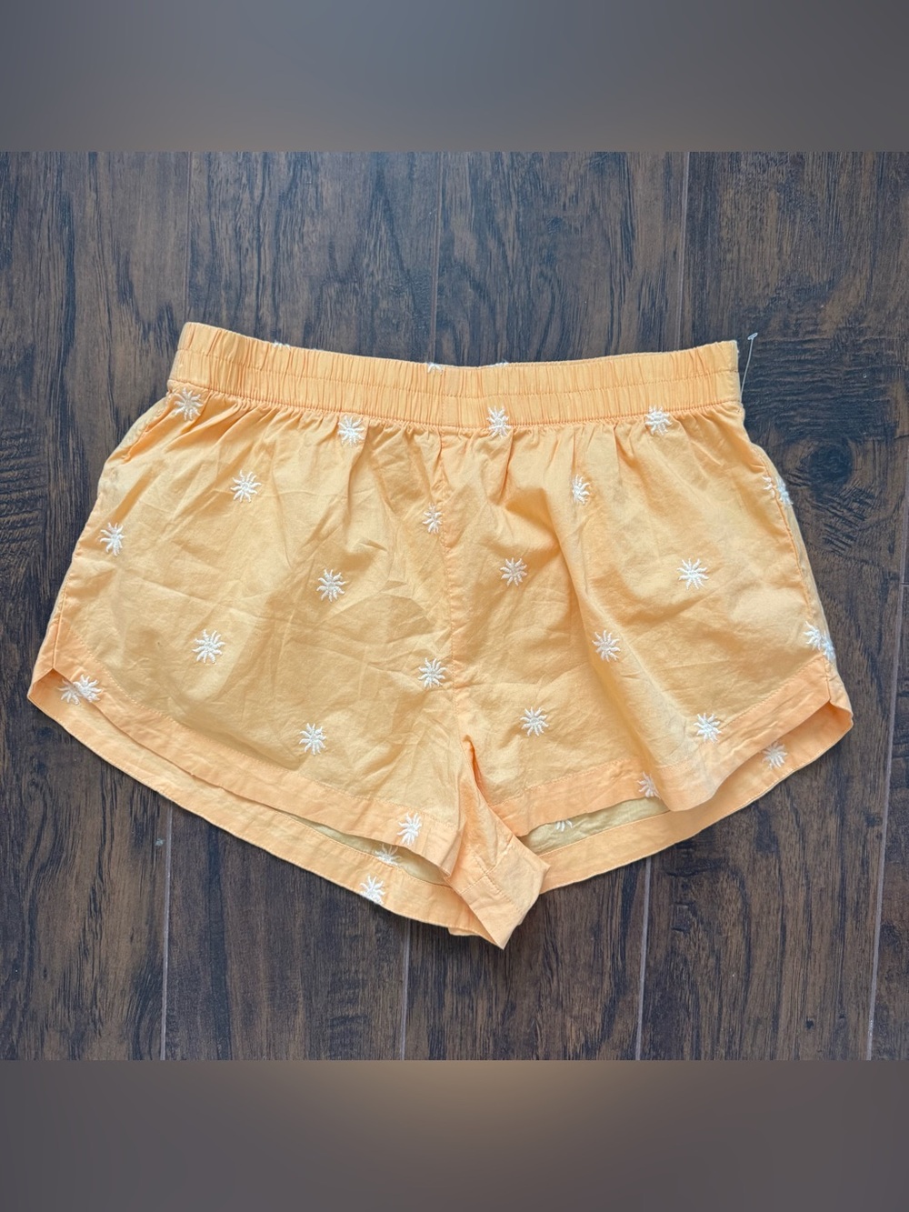 Old Navy Small Poplin Boxer Pajama Shorts in Hello Sunshine